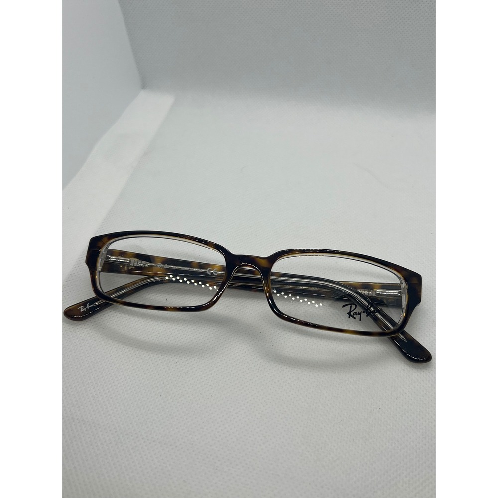 Ray Ban Eyeglasses Frames Tortoise Shell Rectangu… - image 1